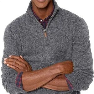 J.Crew mens quarter zip sweater